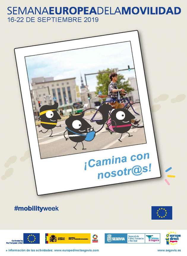 Cartel semana de la movilidad 2019